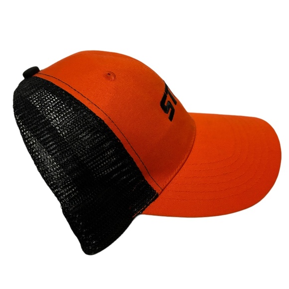 Unisex Adult Stihl Trucker Cap in Orange and Black - Picture 5 of 5
